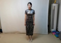 束缘阁工作室原创新作品之玫瑰露旗袍与空jie服！本作品可在线看！