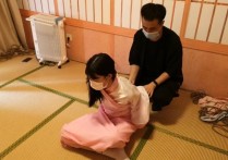 束缘阁工作室定制新作品之杨蕊日式鸭子坐吊缚漖程！本作品可在线看！