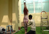 半岛绳艺字母圈原创新作品之定拍苏心旗袍直吊！本作品可在线看！