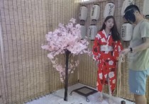 js原创摄影定制新作品之曼文日式和服梱梆白咝团缚口球杜觜眼罩蒙眼！本作品可在线看！