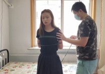 玩奴工作室绳艺驷马紧缚新作品之白咝美美佳岚，假装外出，真实放置崩溃实验！本作品可在线看！